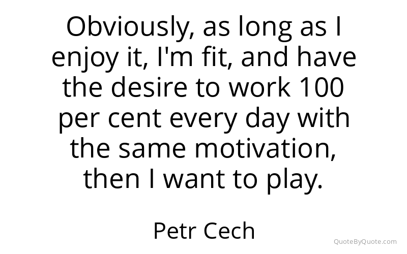 Preview image for this quote by Petr Cech