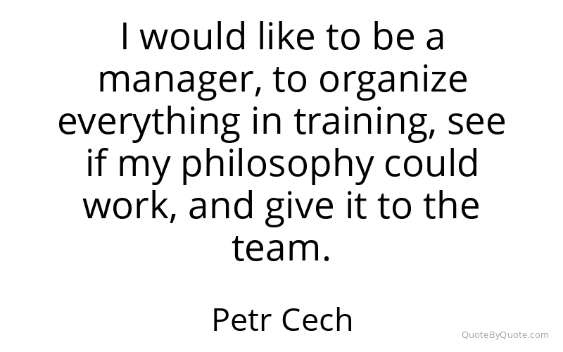Preview image for this quote by Petr Cech