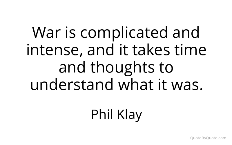 Preview image for this quote by Phil Klay
