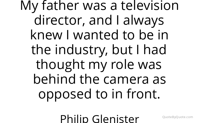 Preview image for this quote by Philip Glenister