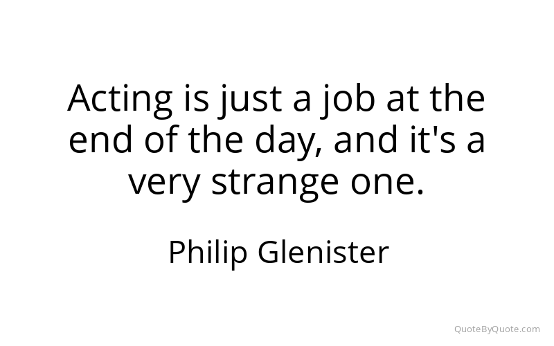 Preview image for this quote by Philip Glenister