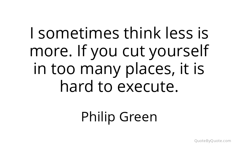 Preview image for this quote by Philip Green