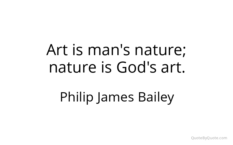 Preview image for this quote by Philip James Bailey