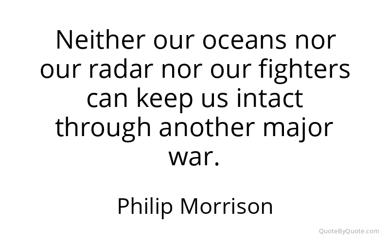 Preview image for this quote by Philip Morrison