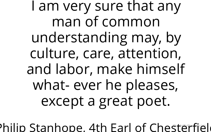 Preview image for this quote by Philip Stanhope, 4th Earl of Chesterfield