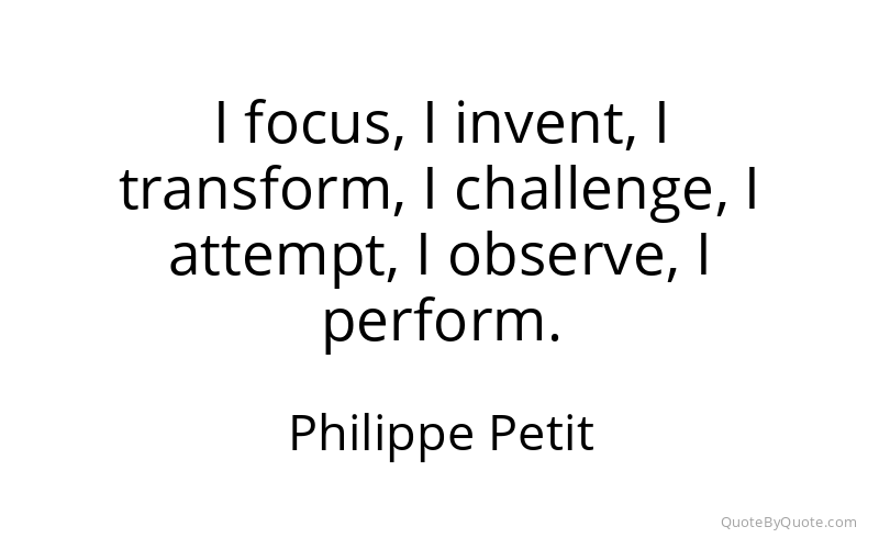 Preview image for this quote by Philippe Petit
