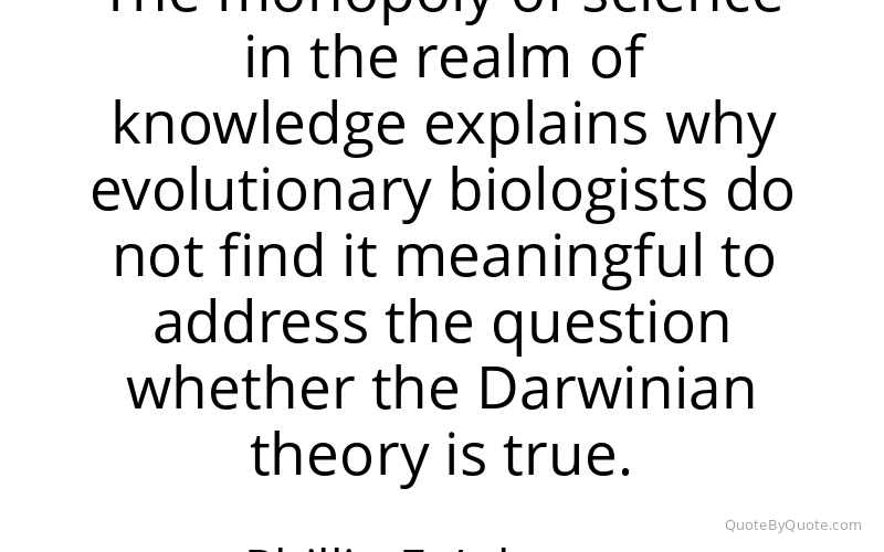 Preview image for this quote by Phillip E. Johnson