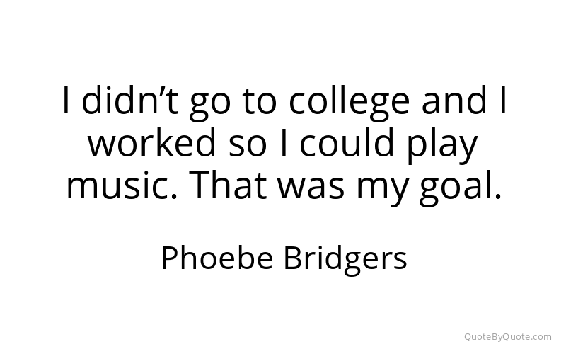 Preview image for this quote by Phoebe Bridgers