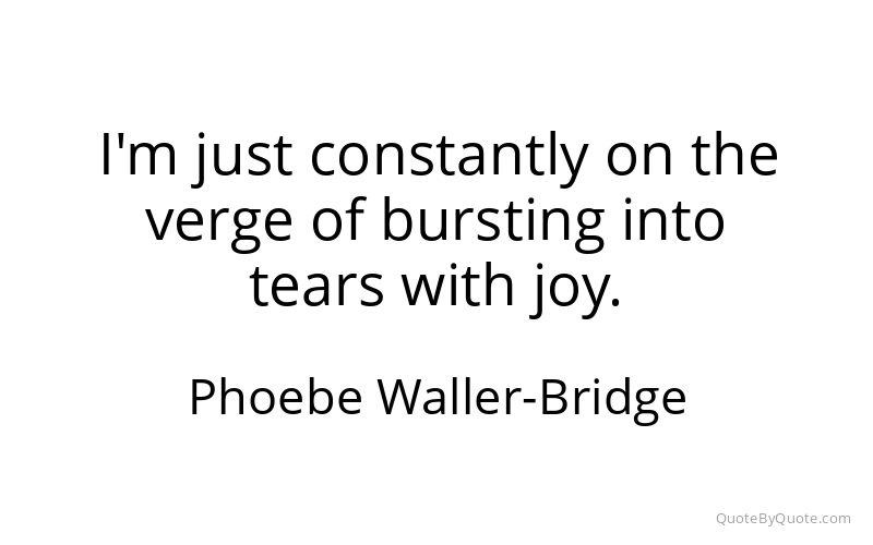 Preview image for this quote by Phoebe Waller-Bridge