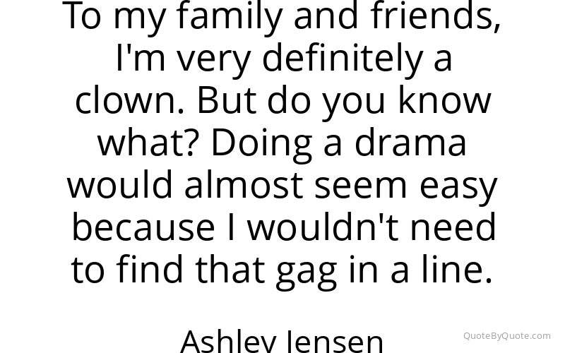Preview image for this quote by Ashley Jensen