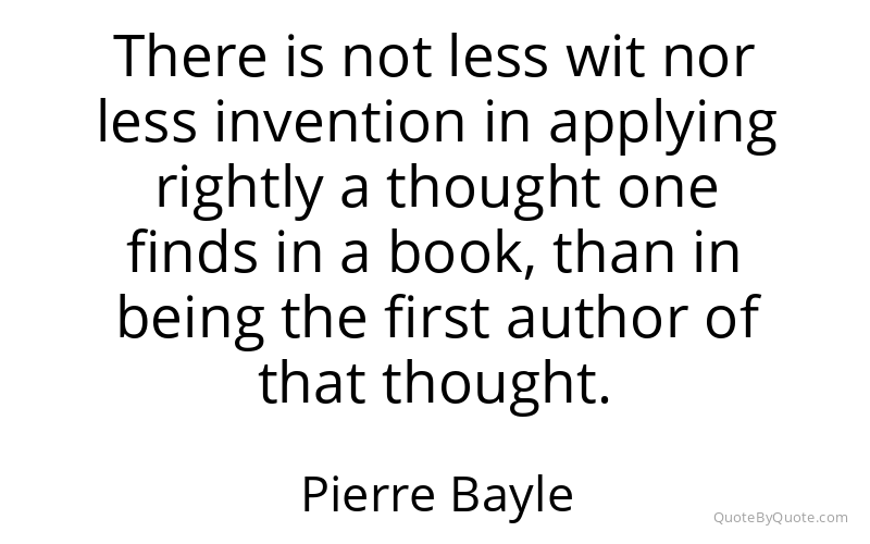 Preview image for this quote by Pierre Bayle