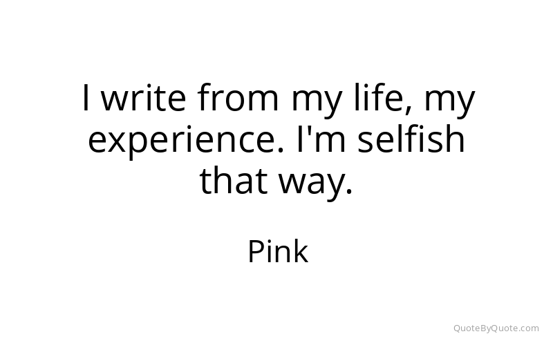 Preview image for this quote by Pink