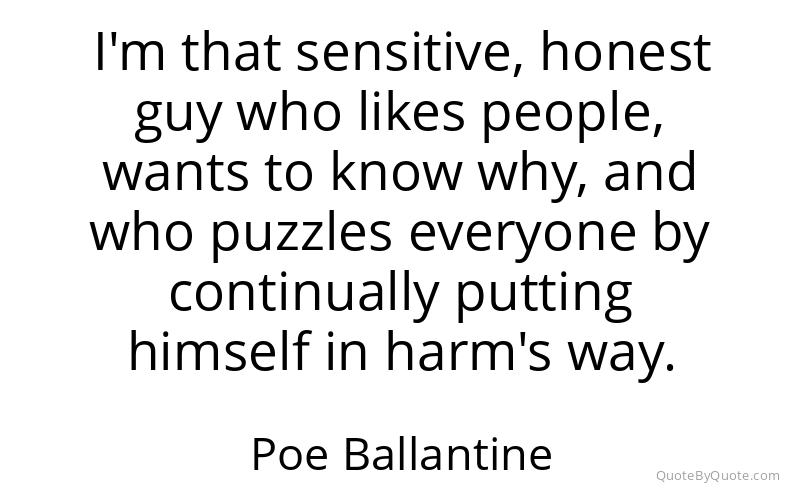 Preview image for this quote by Poe Ballantine