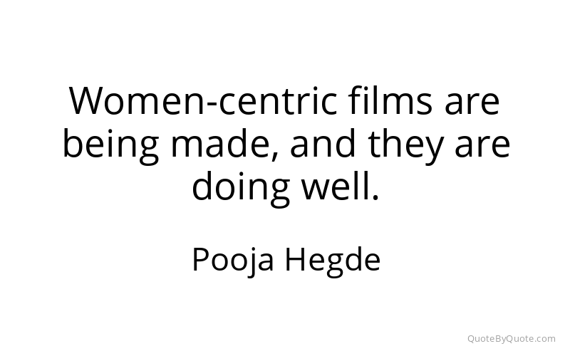 Preview image for this quote by Pooja Hegde