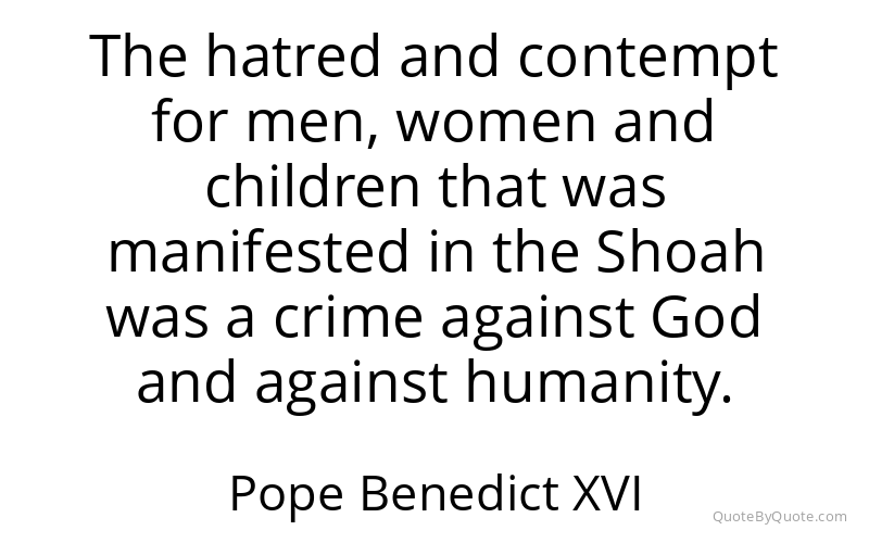 Preview image for this quote by Pope Benedict XVI