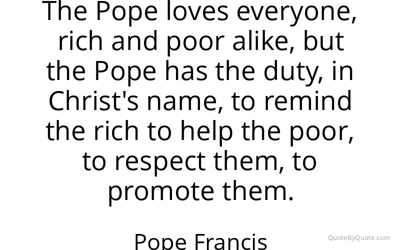 Preview image for this quote by Pope Francis