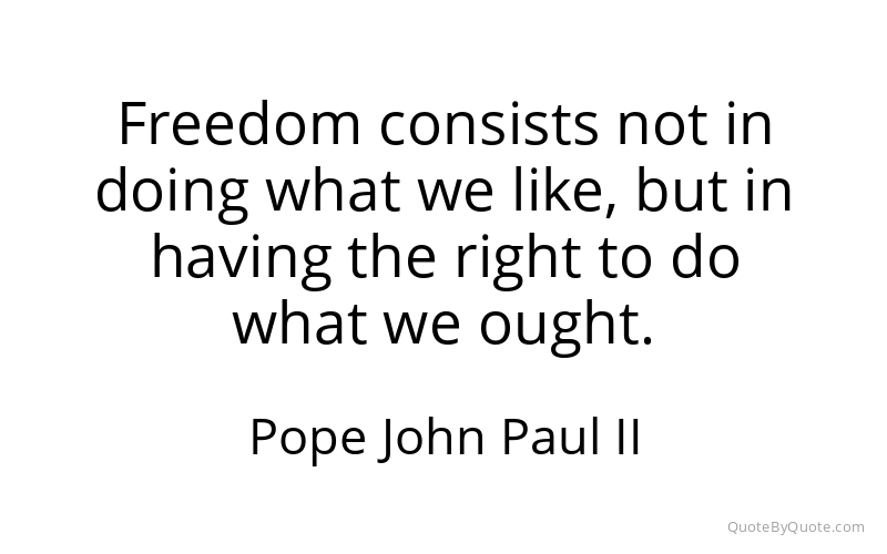 Preview image for this quote by Pope John Paul II