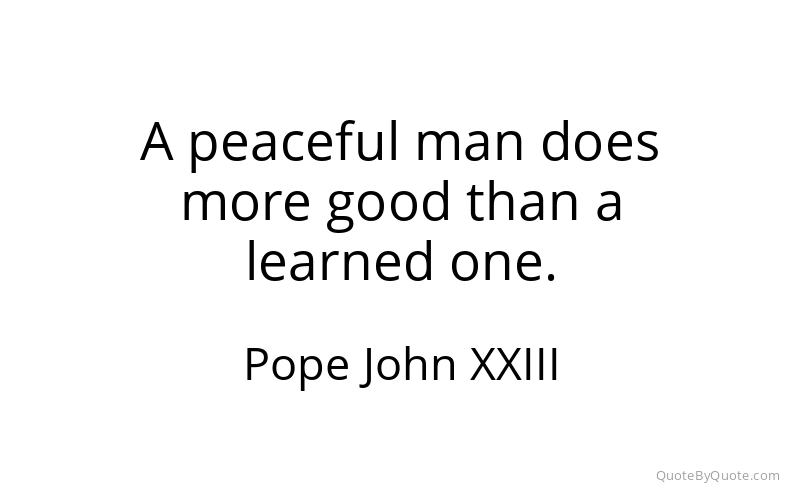 Preview image for this quote by Pope John XXIII