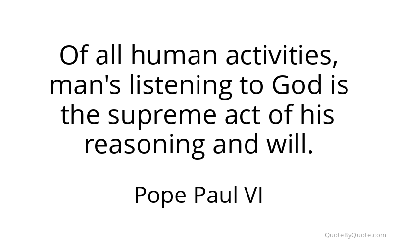 Preview image for this quote by Pope Paul VI