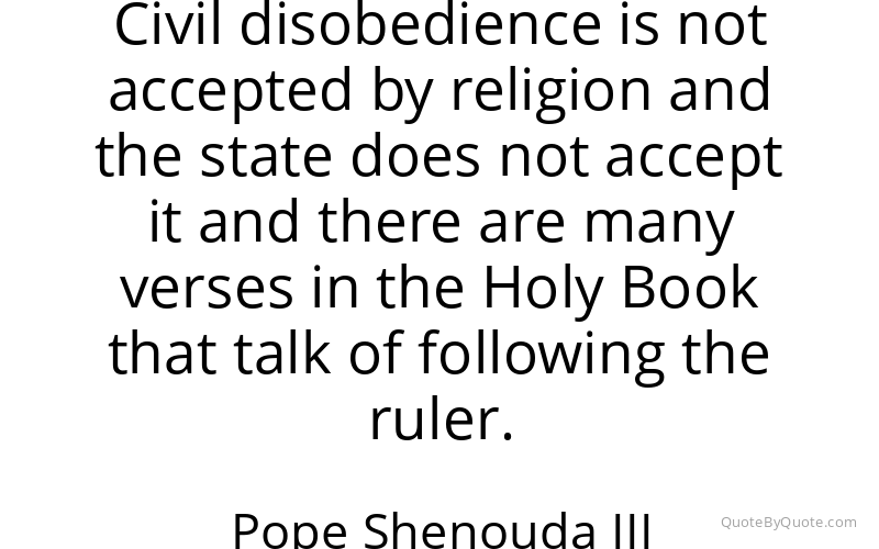 Preview image for this quote by Pope Shenouda III