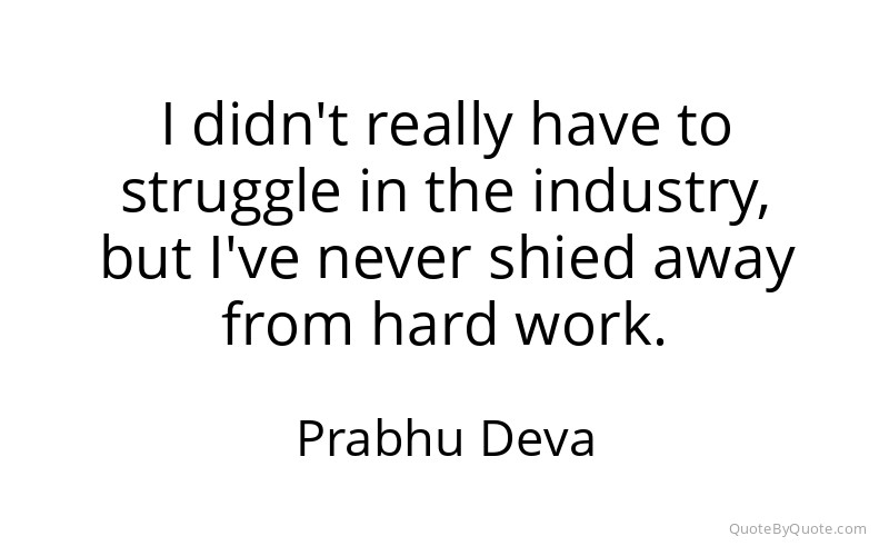 Preview image for this quote by Prabhu Deva