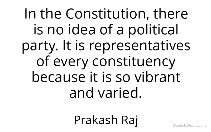 Preview image for this quote by Prakash Raj