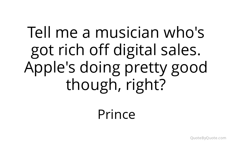 Preview image for this quote by Prince