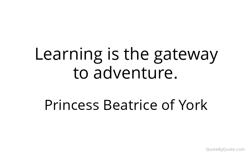 Preview image for this quote by Princess Beatrice of York
