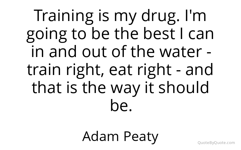 Preview image for this quote by Adam Peaty