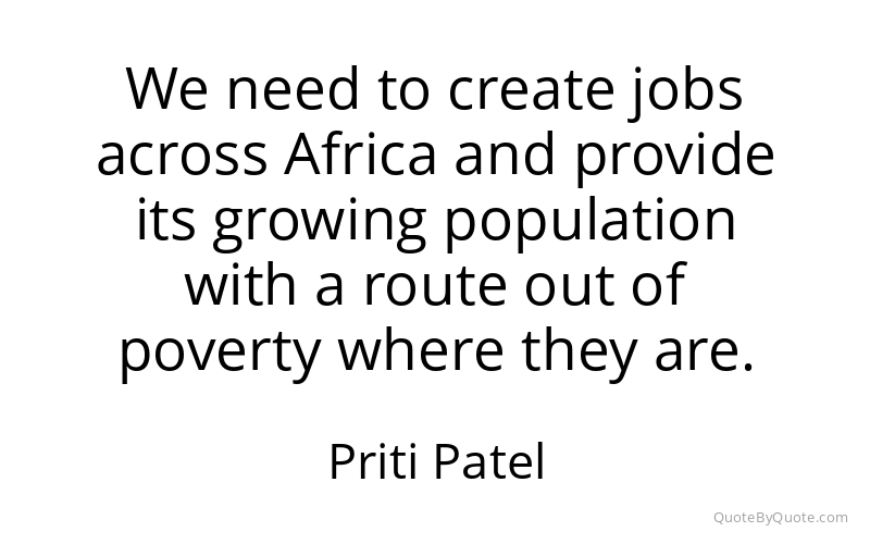 Preview image for this quote by Priti Patel