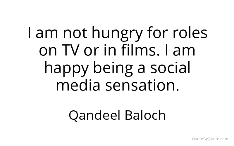 Preview image for this quote by Qandeel Baloch