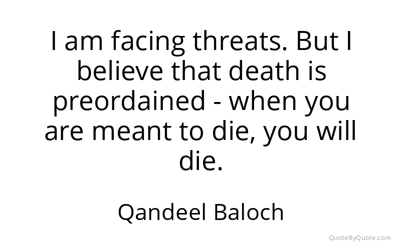 Preview image for this quote by Qandeel Baloch