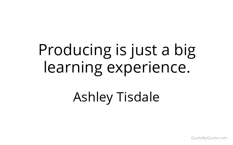 Preview image for this quote by Ashley Tisdale