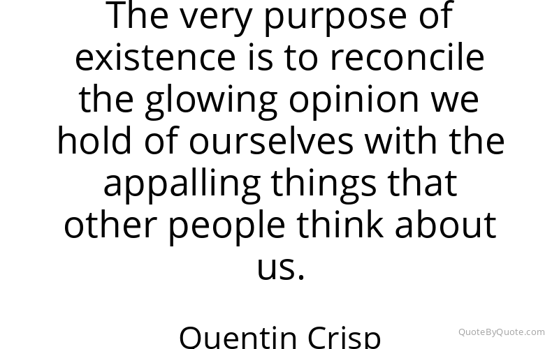 Preview image for this quote by Quentin Crisp