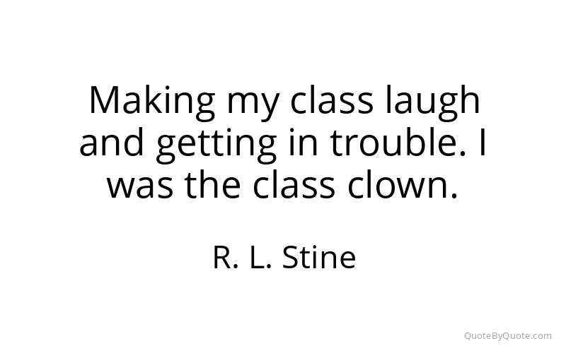 Preview image for this quote by R. L. Stine