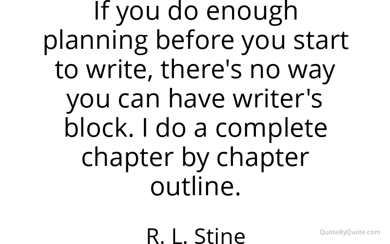 Preview image for this quote by R. L. Stine