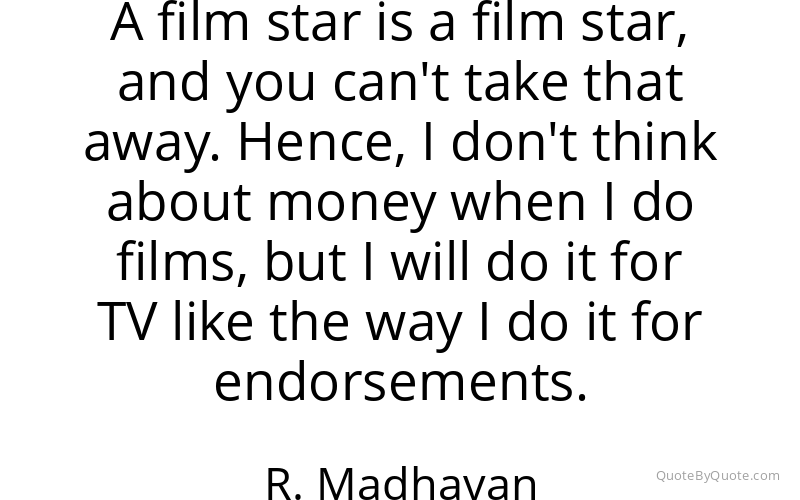Preview image for this quote by R. Madhavan