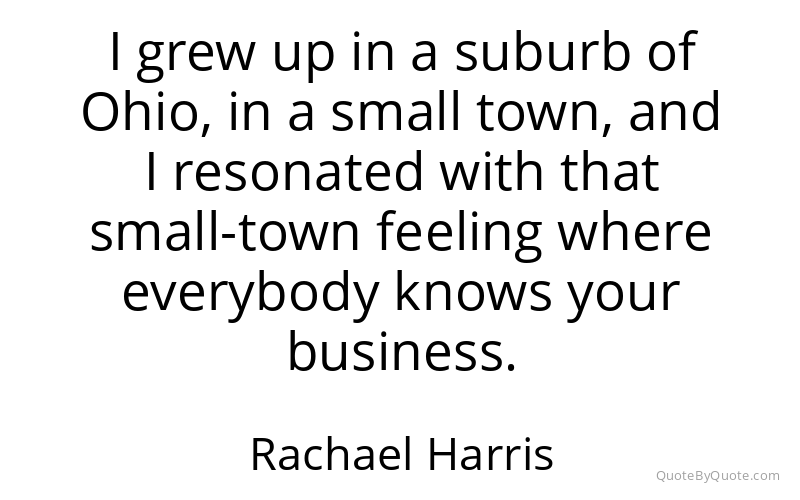Preview image for this quote by Rachael Harris