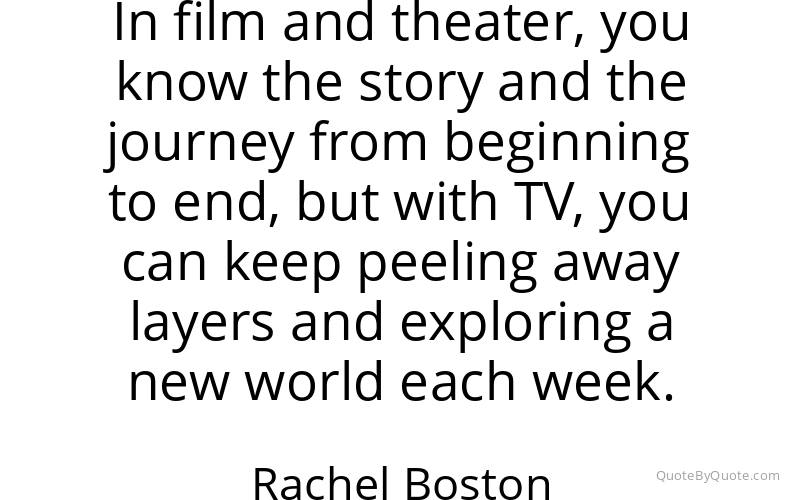 Preview image for this quote by Rachel Boston