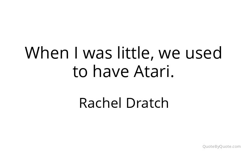 Preview image for this quote by Rachel Dratch