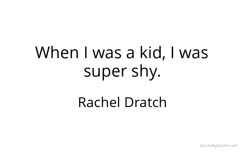 Preview image for this quote by Rachel Dratch