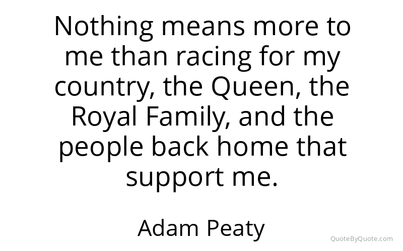 Preview image for this quote by Adam Peaty