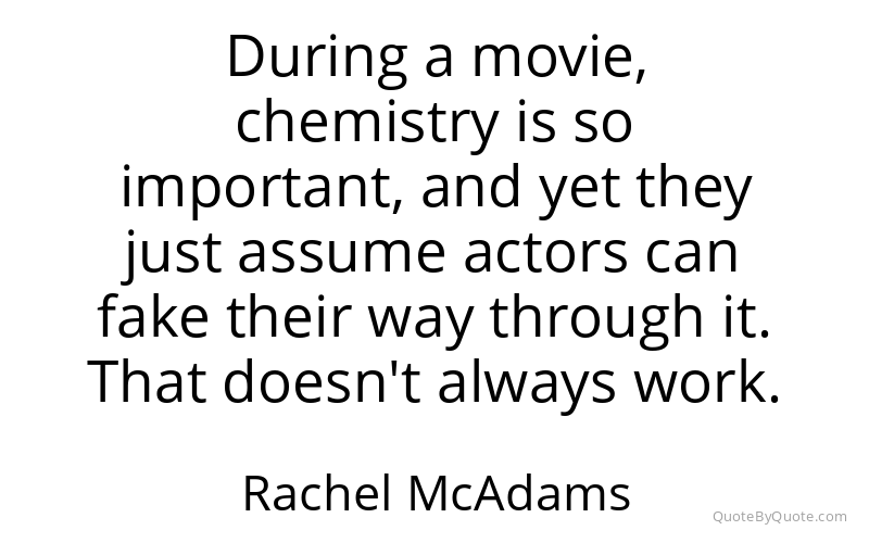 Preview image for this quote by Rachel McAdams