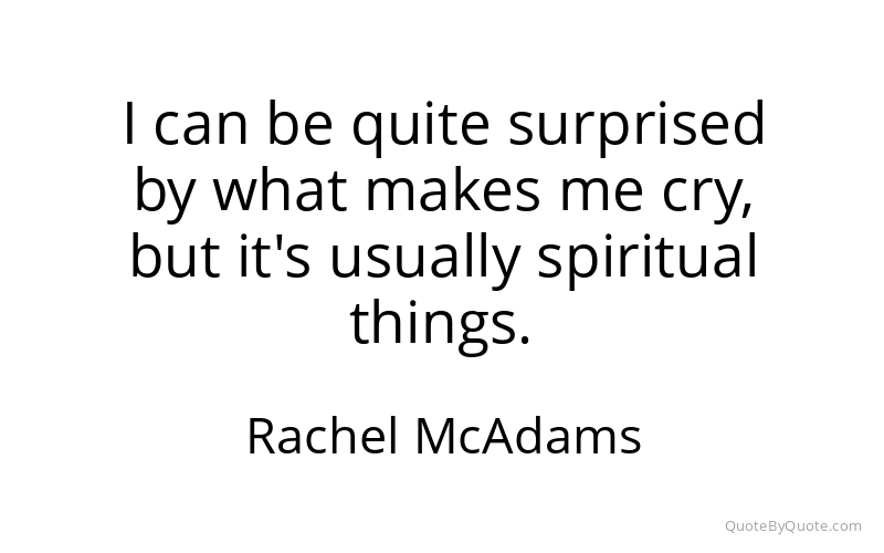 Preview image for this quote by Rachel McAdams