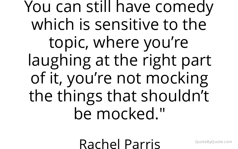 Preview image for this quote by Rachel Parris