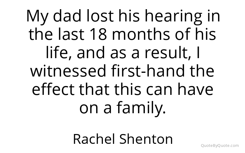 Preview image for this quote by Rachel Shenton
