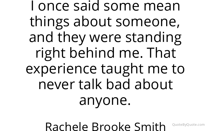 Preview image for this quote by Rachele Brooke Smith
