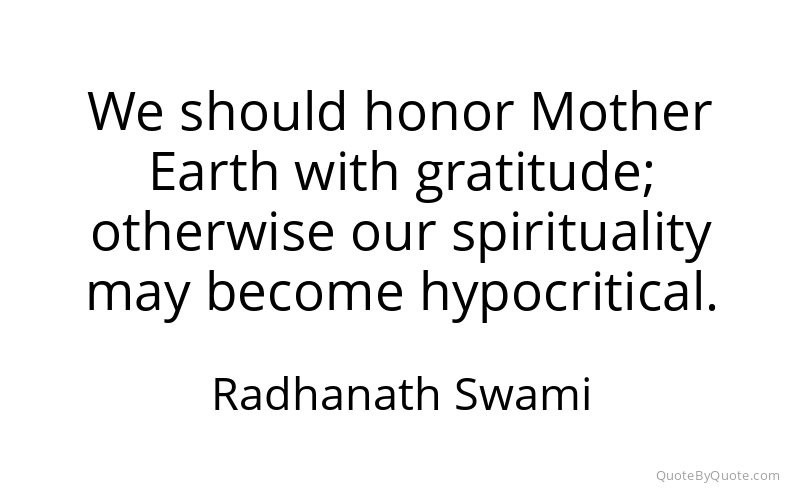 Preview image for this quote by Radhanath Swami