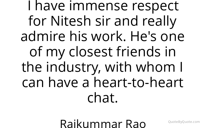 Preview image for this quote by Rajkummar Rao