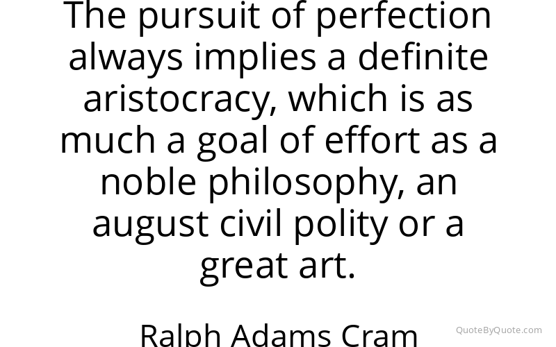 Preview image for this quote by Ralph Adams Cram